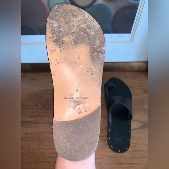 Beek! Finch Leather Toe Ring Sandal 
EUC - $85/Orig. $280 - Picture 4 of 14